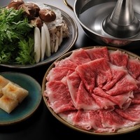【懐石コースと しゃぶしゃぶ鍋】の 良いとこどり !!