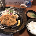 酒肴 新屋敷 - アジフライ定食