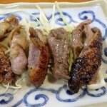 Jidori Ichiba - 炭火　じどり焼き皿￥690