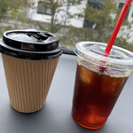 珈琲談話室 まる - コロンビアコーヒーとアイスコーヒー
＠350円