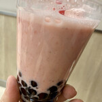 果実工房ぴゅあ - タピオカいちごミルク@540円