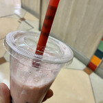 果実工房ぴゅあ - タピオカいちごミルク@540円