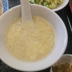 金龍源餃子房 - ランチスープ