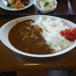 五平餅・食事処 しもやまの里 - 5種のきのこカレー