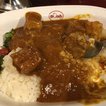 欧風カレー ボンディ - 全部のルーを掛けました