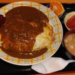 ハッピー食堂 - オムライスカレー