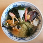 お食事処 十府ヶ浦 - 海鮮ラーメン