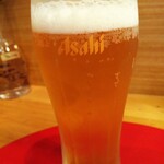 鯛らーめん 穂と花. - 生ビール