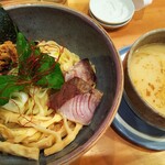 鯛らーめん 穂と花. - つけ麺