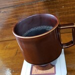 ハサミヤ - ホットコーヒー(コンボ180円税)です。