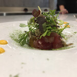 Pluie dete - マグロはトマトコンソメをガストロバックしています