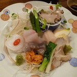 小料理 おばんです - 刺身盛合わせ　　　2012.5月