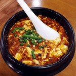 香香飯店 - 四川麻婆豆腐680円。