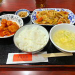 Pekin Ryourikayuusai Kan - お昼の定食 A