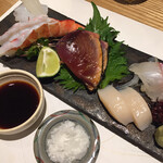 御料理 うえの - 造里盛り合わせ