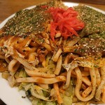 Hiroshima Fuu Okonomiyaki Mukago - うどんスペシャル