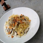 オーガニック ガーデン 茅ヶ崎 - ゴルゴンゾーラのパスタ