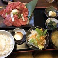 松阪牛たんど - あみ焼きランチ定食　竹　1680円税抜