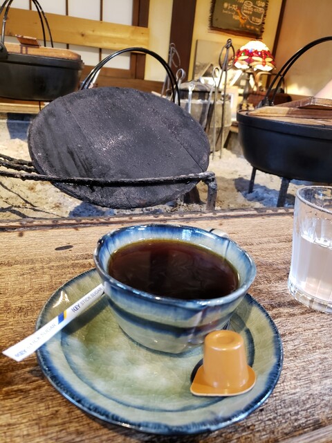 囲炉裏でいただく 白川郷の湧水珈琲 By まるとみや 落人 白川村その他 喫茶店 食べログ