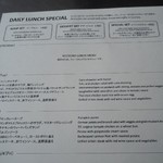 T.Y.HARBOR - メニュー④