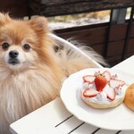 きらめきキッチン - 【2020.03】ショートケーキみたいなベーグル(550円)