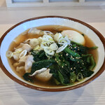 そばの神田 東一屋 - アサソバビンボー！　
      朝そば＋肉！　