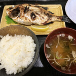 Meshiya Ooisokou - 花ダイ塩焼＆ごはんセット（小鉢なし）