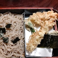 京都 権太呂 本店 - 天ざる蕎麦1,600円