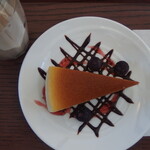 えち鉄カフェ勝山駅 - (2020年02月)チーズケーキ