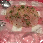 Primo Passo - 鯛のカルパッチョ