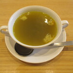 洋食 チソウ - 緑野菜のスープ