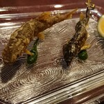 りょうりや 御旅屋 - 琵琶湖鮎  炭火焼と唐揚げ