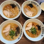 麺屋イロトヤ - ４種類