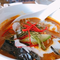 Longrain Tokyo - カボチャと厚揚げのイエローカレー