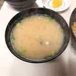 天狗家食堂 - あさり貝汁です。（2020.3 byジプシーくん）