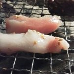 ホルモン 銀牙 - 猪豚のトントロ（ほほ肉）