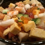 ぎんざ　鮨一代　有吾 - ランチ　ばらちらしアップ