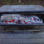 辻肉店 - 備長炭で焼く