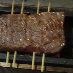 辻肉店 - 炭火焼き前沢牛サーロインステーキ