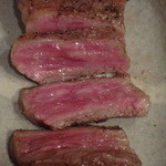 辻肉店 - とても美味しい炭火焼き前沢牛サーロインステーキ