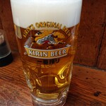 ふくちゃん - 2020年1月　生ビール　中ジョッキ　550円