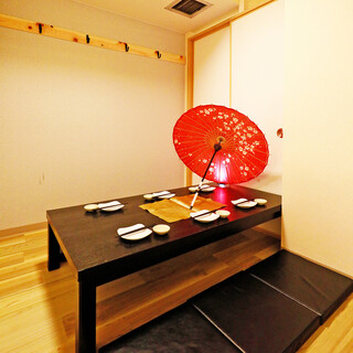 [Completely private room] Large and small private rooms available in a chic Japanese space