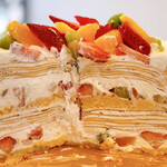 スィートスポット - 断面。うまく切れませんでした(＞人＜;)