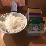 さくら - ふりかけつきご飯50円！