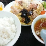 天津 - 肉炒めライス