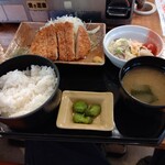 豊丸水産 - 【2020.3.23(月)】ワンコインランチ(並盛・トンカツ)500円