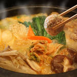 Recommended ♪ Best selling! Tonchinkan nabe (miso chanko style)/one serving