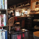 Book Cafe Godou - 座った席から