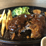 隠れ家 父娘庵 - ハンバーグ