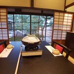 ぼたん鍋処 如月庵 - お席は全て指定不可。